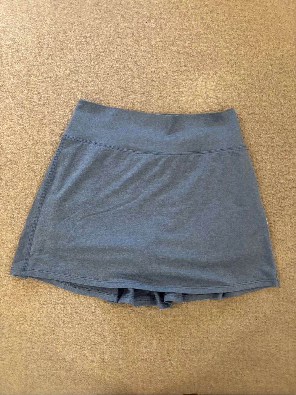 Vuori Blue Active Skort with Built-In Shorts